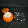 Pumpkin Ceramic Jar &ldquo;A Gift From FTD&rdquo; & Large 1 Gallon Glass Pumpkin Jar with Lids - 2