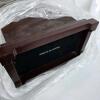 Peace Keeper RGC Concealment Clock, Mahogany Finish, Magnetic Latch, 13.25" x 9.5" x 6.25" - 3
