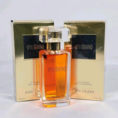 Estee Lauder SpellBound Eau de Parfum Spray 1.7 FL OZ (50 mL) Boxed, Amber Floral Fragrance