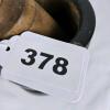 Antique ACME Ceramic & Ebonized Wood Mortar and Pestle Sets, Marked, 2 Sets, Pharmacy/Apothecary - 6