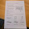 MichaelScott Large Kendall Cart - 40" x 20" x 36" Kitchen Island with Butcher Block Top - 5