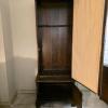6-Gun Wooden Rifle Display Cabinet with Locking Glass Door and Lower Storage - 3