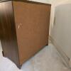 Wooden Storage Cabinet with Louvered Doors, 4 Drawers, and 2 Doors &ndash; 26.5" W x 14.5" D x 29" H - 5