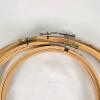 Set of 4 Wooden Embroidery Hoops &ndash; 6" to 12" Diameters, Screw Tension Adjusters - 2