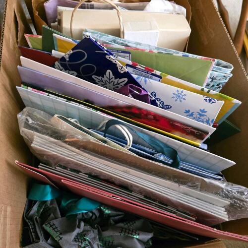 Assorted Gift Bags Lot, Mixed Sizes