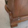 Drop-Front Secretary Desk, 4 Serpentine Drawers, 32"x18"x40", Brass Handles, Key, Queen Anne Revival - 13