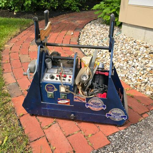 RC Airplane Field Box w/ Power Hobbies Deluxe Panel, Hobbico Pump, Tools, 12V Battery, AMA Stickers