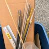 Large Lot of Balsa Wood, Plywood, and Building Rods for Model and Architectural Projects - 7