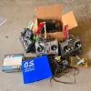 Parts Lot RC Transmitters, O.S. MAX Engine, Hitec Servos,