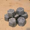 Hexagonal Lead Ingots