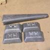 Unknown Alloy Ingots, HH Stamped, Lot of 5 Bars