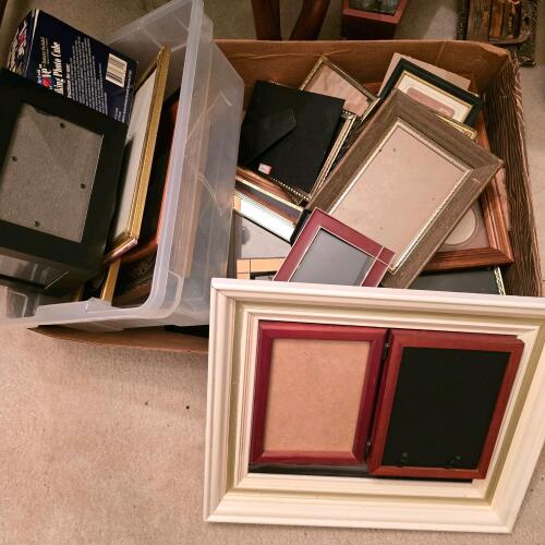Mixed Lot Assorted Photo Frames