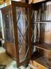 Solid Wood Glass Door Display Cabinet - 3