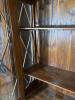 Solid Wood Glass Door Display Cabinet - 4