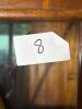 Solid Wood Glass Door Display Cabinet - 11