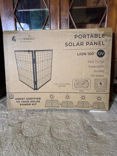 Lion Energy Lion Portable Monocrystalline Solar Panel,