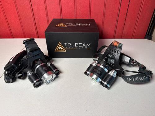 TRI-BEAM LED Headlamp