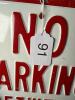 12"x18" NO PARKING BETWEEN SIGNS Street Sign - 6