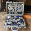 Kobalt Pneumatic Air Tool Kit with Impact Wrench, Ratchet, Air Hammer and Accessories
