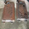 Pair of Antique Cast Iron Stove Doors - 3