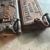 Pair of Antique Cast Iron Stove Doors - 4