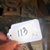 Pair of Antique Cast Iron Stove Doors - 7