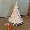 White 20" Ceramic Lighted Christmas Tree