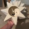 White 20" Ceramic Lighted Christmas Tree - 8