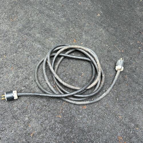 Carol 38 Foot Heavy-Duty Electrical Extension Cord with Pass and Seymour Legrand Connectors