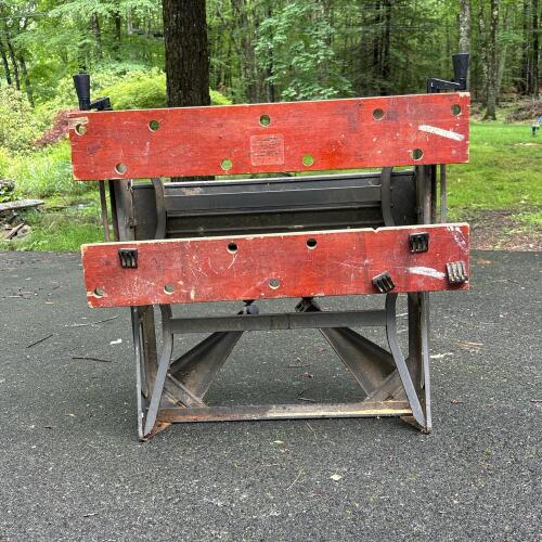 Vintage Black and Decker Portable Folding Workbench