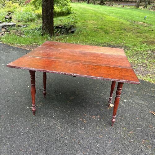 Vintage Drop-Leaf Dining Table