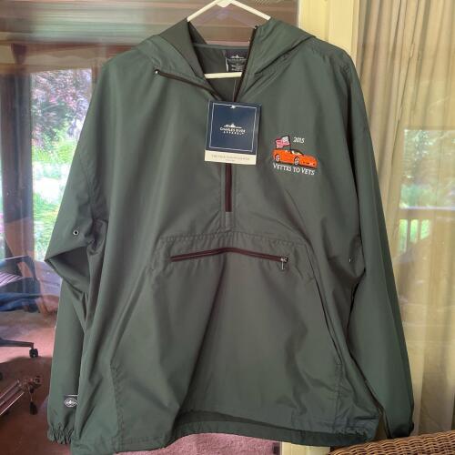 Charles River Apparel Pack-N-Go Pullover Jacket- Size L