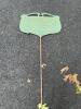 Cast Iron Garden Plaque Stake, "Nearer God's Heart" Poem - 2