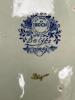 Boch "Delfts" Decorative Blue & White Plate, Horse Carriage Scene, Belgium - 5