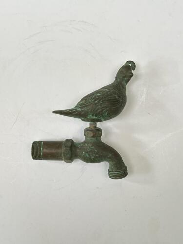 Decorative Brass Outdoor Faucet with Bird (Quail) Handle