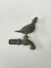 Decorative Brass Outdoor Faucet with Bird (Quail) Handle