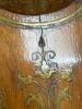 Antique Inlaid Hardwood Serving Table, Foldable - 5