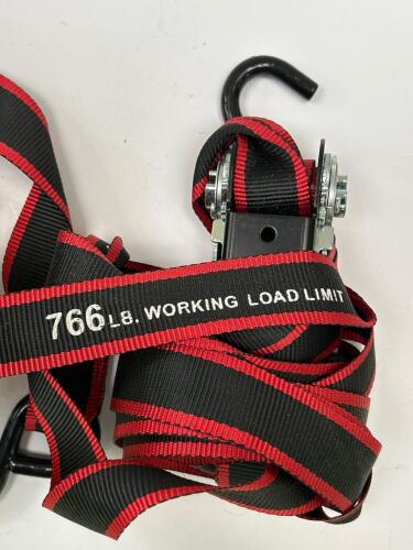 Husky Ratchet Tie-Down Straps with Bag
