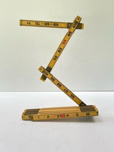 Lufkin X46 6-Foot Folding Wooden Carpenter's Ruler