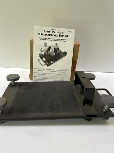 Hyskore Low Profile Shooting Rest &ndash; Adjustable Steel Construction for Pistols and Rifles