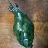 Hand-Carved Stone Rhino Sculpture - 5