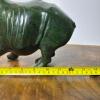 Hand-Carved Stone Rhino Sculpture - 7