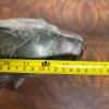 Green Ceramic Fish Sculpture with Hollow Interior - 7