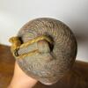 Acorn-Shaped Ceramic Hanging Birdhouse, Signed "ER" - 6