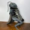 Metal Grasshopper Playing Guitar Garden Sculpture