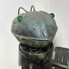 Metal Grasshopper Playing Guitar Garden Sculpture - 4
