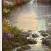 Thomas Kinkade Garden of Prayer Gallery Proof Framed Print, 45"x36" - 6