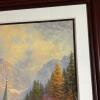 Thomas Kinkade Mountain Chapel Framed Gallery Proof Canvas Print, 43"x51" - 2