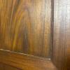 Wall-Mounted Solid Wood Cabinet with Paneled Double Doors and Rope-Twist Molding - 7