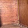 Wall-Mounted Solid Wood Cabinet with Paneled Double Doors and Rope-Twist Molding - 18